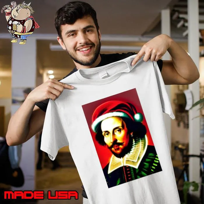 Santa Shakespeare Celebrity Christmas s Unisex