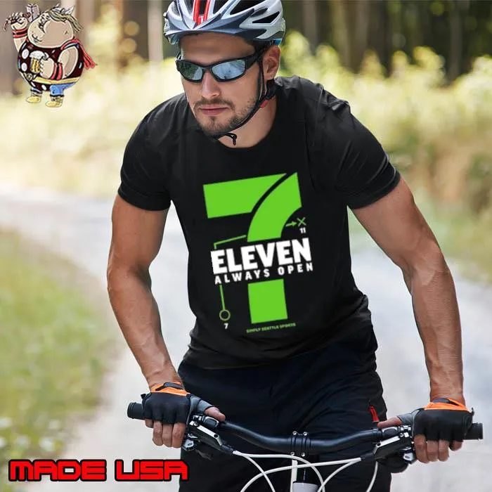 Simply Seattle Sports 7 11 Always Open s Unisex