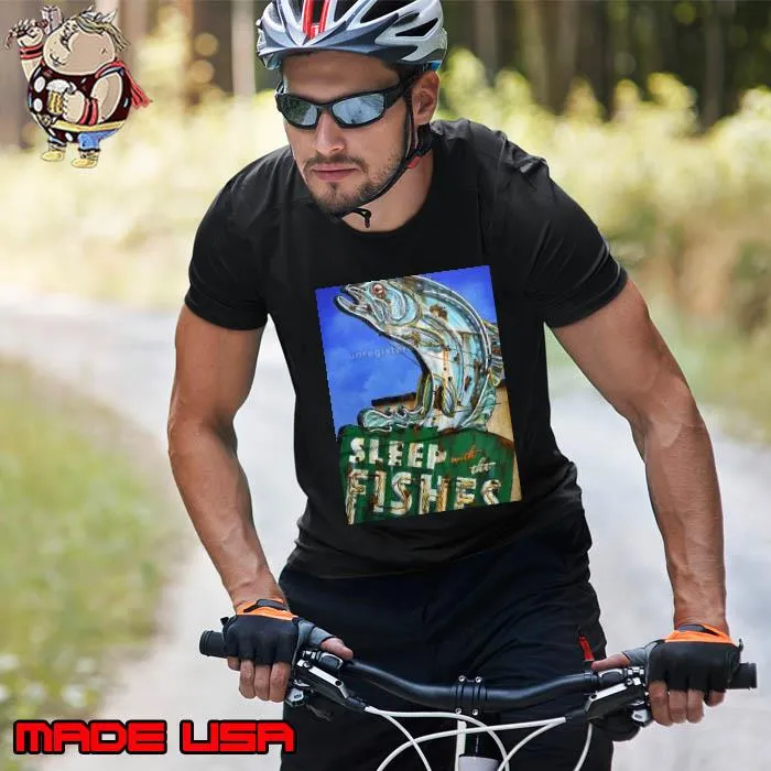 Sleep with the fishes poster s Unisex