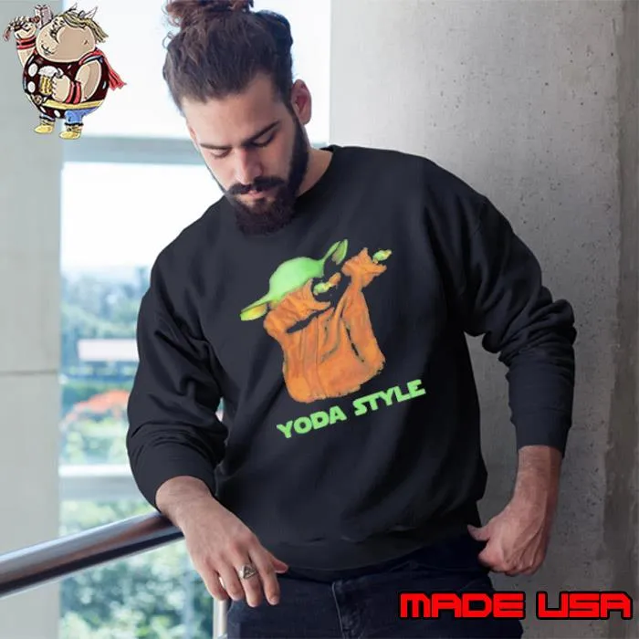 Star Wars Baby Yoda Style Shirt Sweatshirt