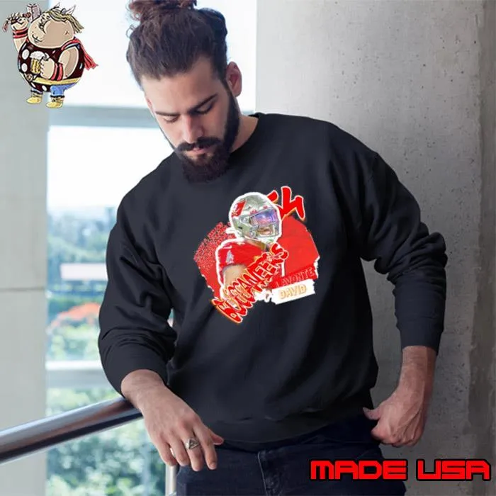 Tampa Bay Buccaneers Lavonte David Football Paper s Sweatshirt