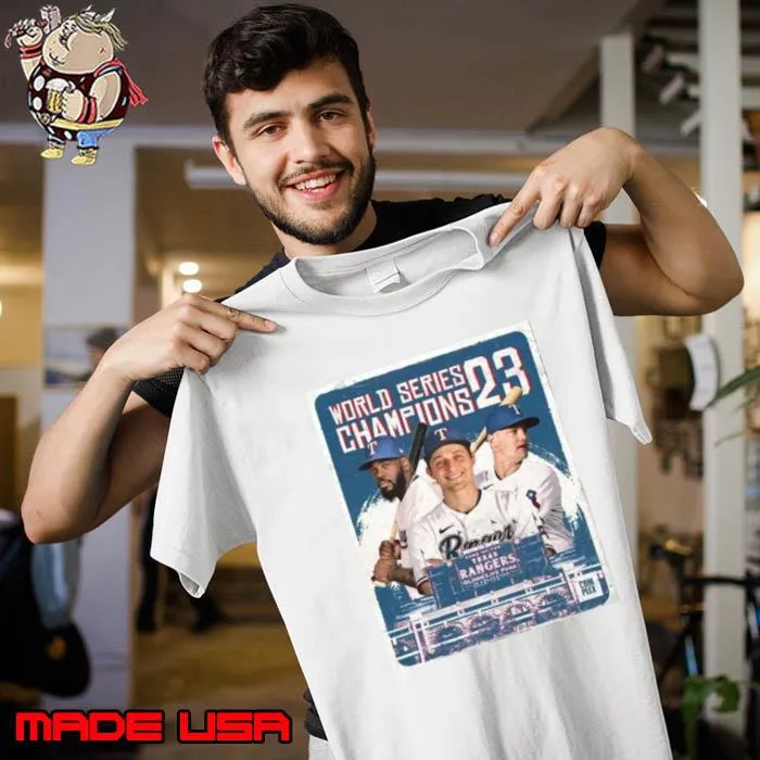 Texas Rangers 2023 World Series Champions Home Of The Rangers Shirt Unisex