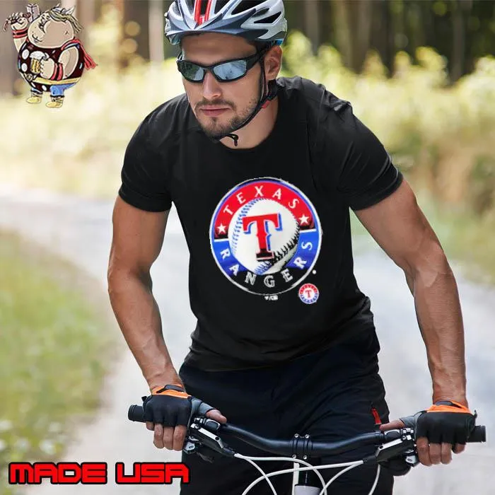Texas Rangers Personalized Any Name & Number Midnight Mascot Shirt Unisex