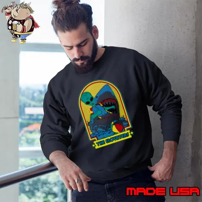 The Elovaters Alien Shark Attack 2023 shirt