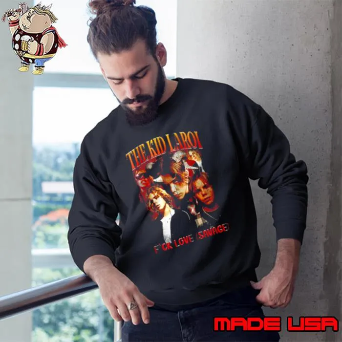 The Kid LAROI Vintage 90s Bootleg Style s Sweatshirt