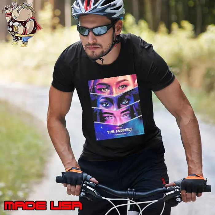 The Marvels New Poster A Cosmic Trio Vintage Shirt Unisex