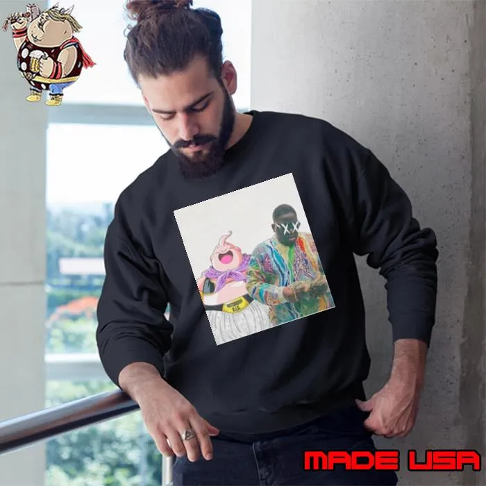 The Notorious BIG x Majin Buu Dragon Ball s Sweatshirt