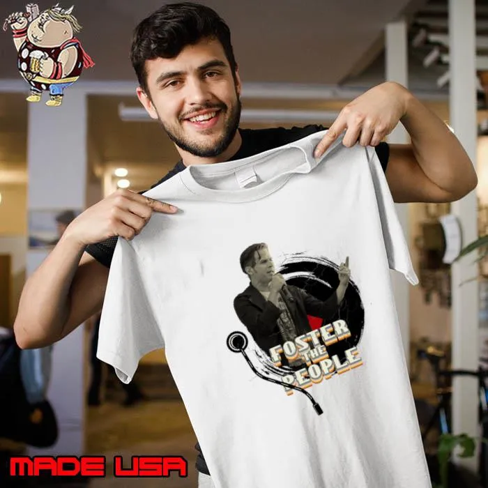 Vinyl Style Mark Foster American singer Songwriter and musician T-Shirt Unisex