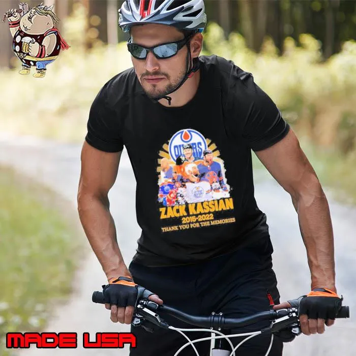 Zack Kassian 2015-2022 thank you for the memories signature s Unisex