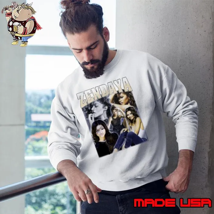 Zendaya Rap Hip Hop 90s Retro Vintage s Sweatshirt