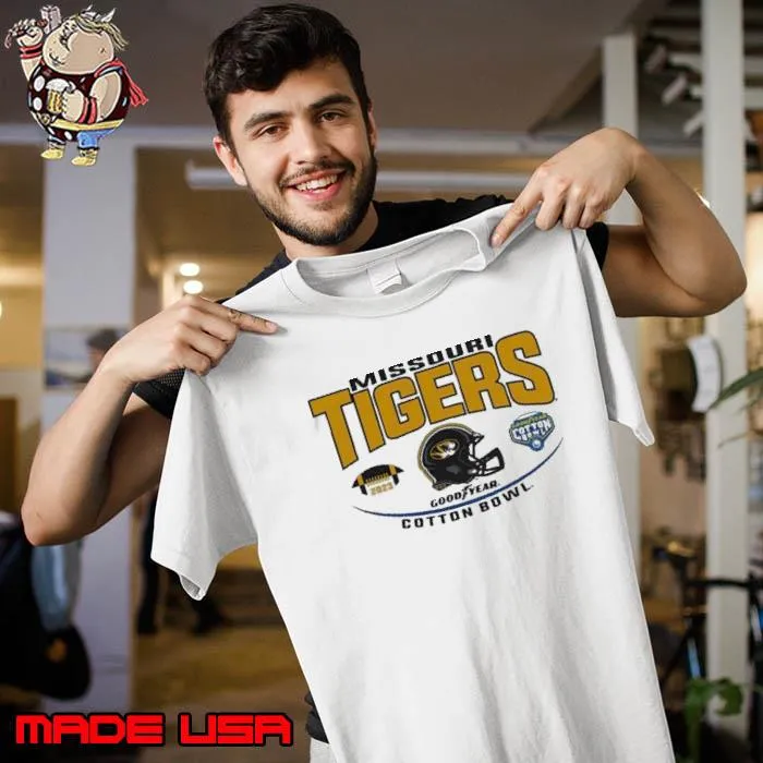 2023 Missouri Tigers Cotton Bowl Bound Shirt Unisex