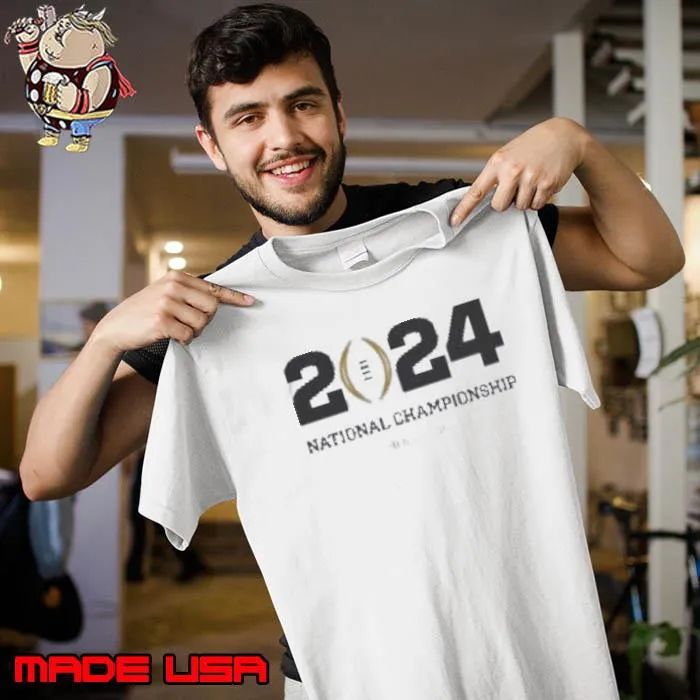 2024 CFP National Championship Logo Shirt Unisex