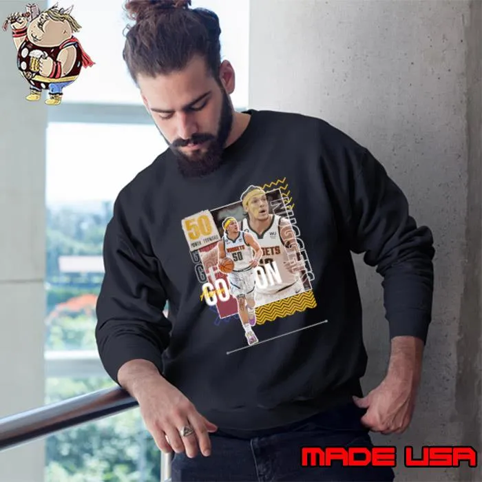 Aaron Gordon American professional basketball player for the Denver Nuggets T-Shirt Sweatshirt