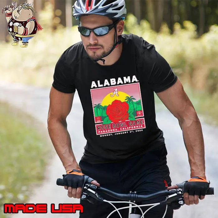 Alabama Crimson Tide Rose Bowl Game 2024 Shirt