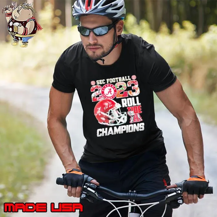 Alabama Crimson Tide SEC Football 2023 Roll Tide Champions Shirt