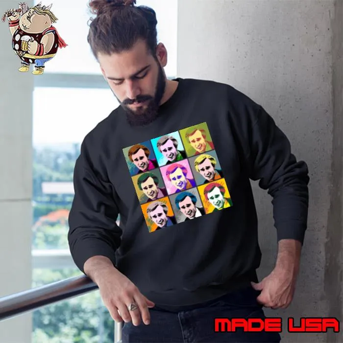 Alan Partridge Warhol Inspired Pop Art 3×3 s Sweatshirt