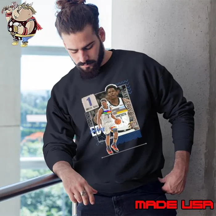 Anthony Edwards American professional basketball player for the Minnesota T-Shirt Sweatshirt