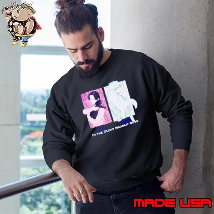 Awesome in-The-Clear-Moonlit-Dusk-Cats-Panel-s Sweatshirt