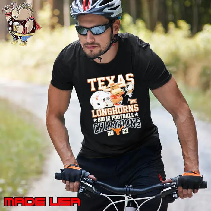 Bevo Champions Texas Longhorns Big 12 Football Championship 2023 Shirt