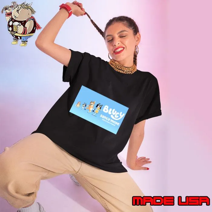 Bluey dad main character dance mode and other stories family T-Shirt