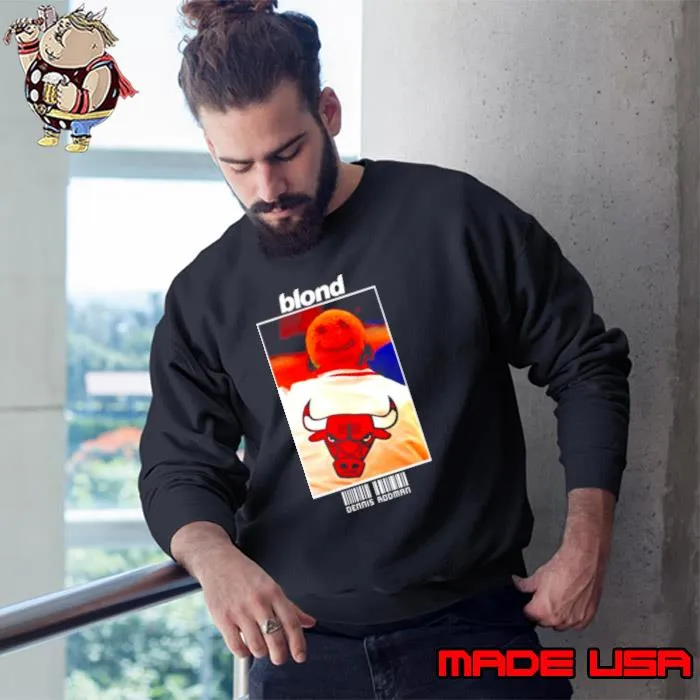 Chicago Bulls Blond Dennis Rodman s Sweatshirt