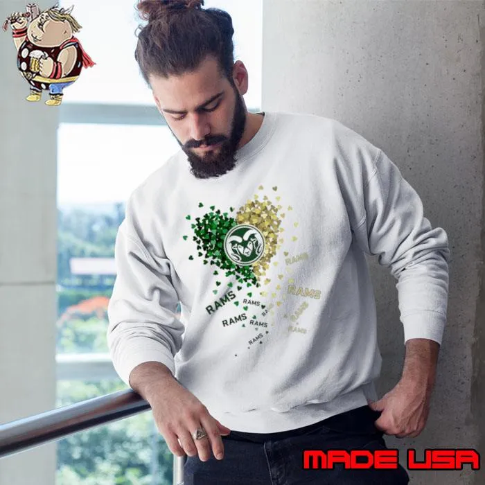 Colorado State Rams Tiny Heart Shape 2023 Shirt Sweatshirt
