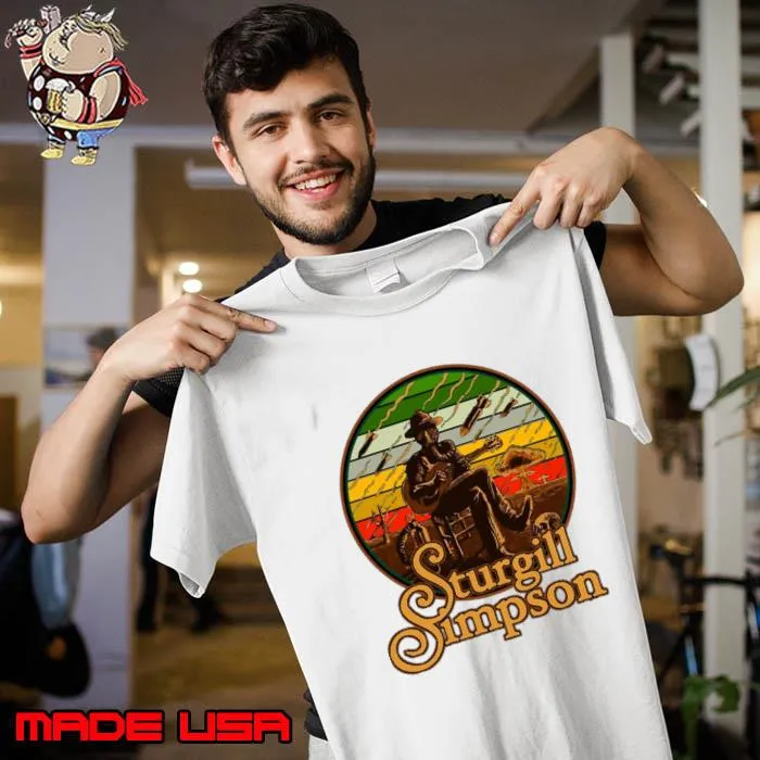 Dangerous Sturgill Simpson Tour Vintage Sunset American country music singer-songwriter T-Shirt Unisex