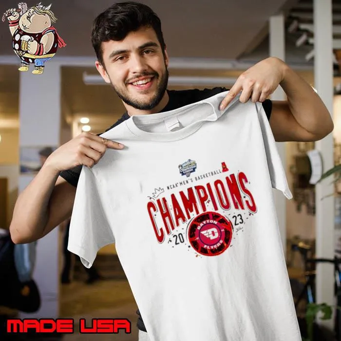 Dayton Flyers Is Champions Of Charleston Classic 2023 NCAA Men’s Basketball Congratulations Shirt Unisex