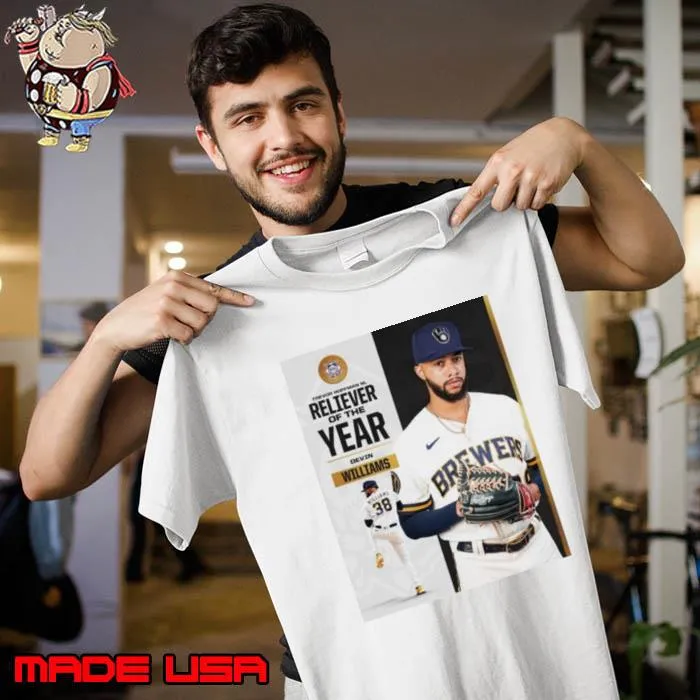 Devin Williams Trevor Hoffman NL Reliever of the Year s Unisex
