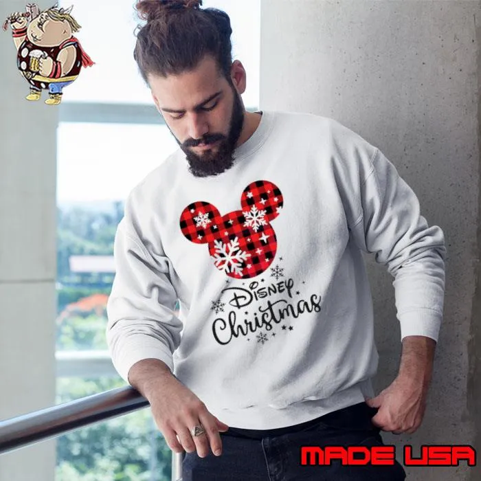 Disney Christmas mouse head s Sweatshirt