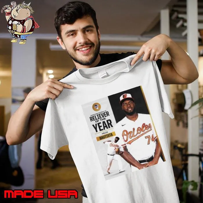 Felix Bautista Mariano Rivera AL Reliever of the Year s Unisex