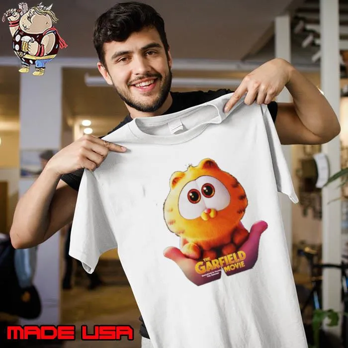 First Poster For Baby Garfield In The Garfield Movie Shirt Unisex