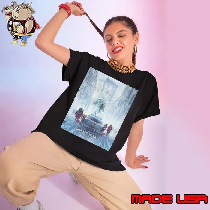 First Poster For Ghostbusters Frozen Empire In Theaters On March 29 2024 Poster Shirt Ladies tee