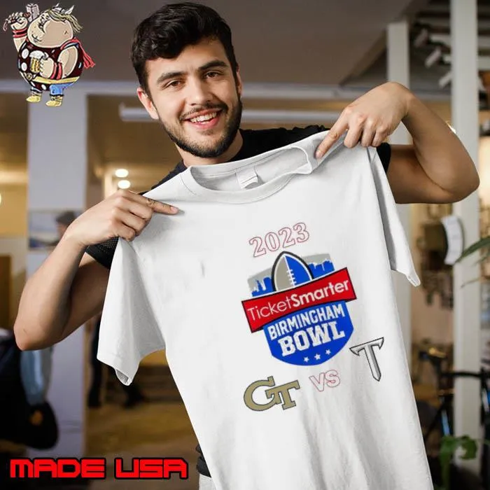 Georgia Tech Vs Troy 2023 Birmingham Bowl Bound Shirt Unisex