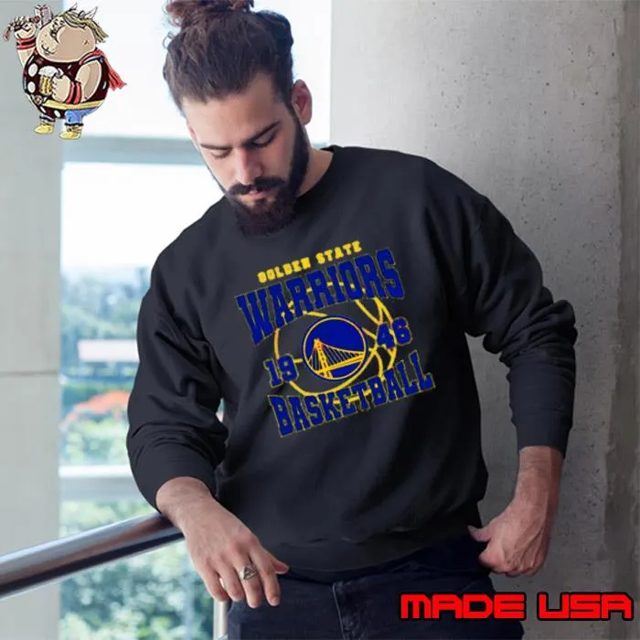 Golden State Warriors 1946 Basketball retro s Sweatshirt