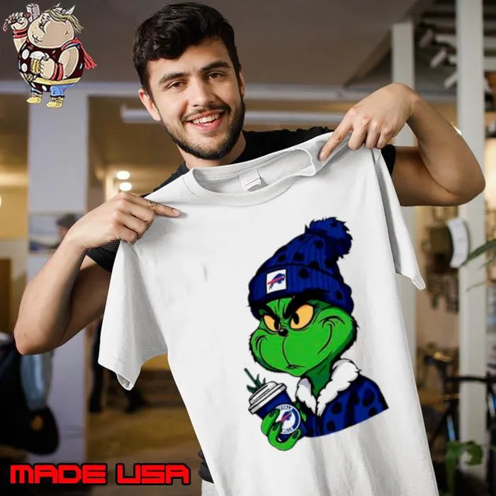 Grinch Buffalo Bills drink coffee s Unisex