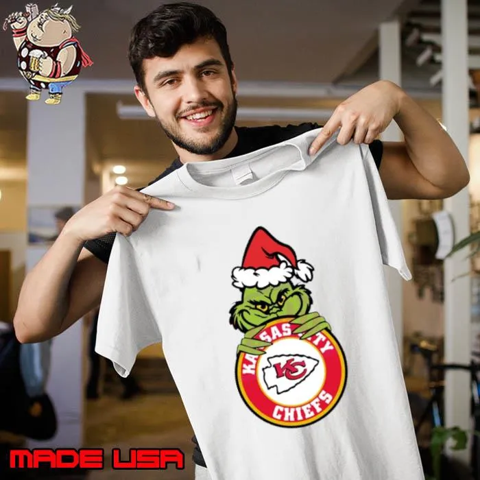 Grinch-Kansas-City-Chiefs-Circle-logo-s Unisex