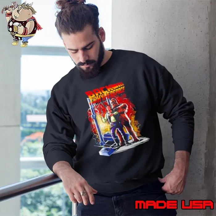 Han Solo and Chewbacca back to the Hyperspace Star Wars s Sweatshirt