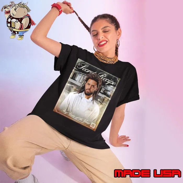 J Cole The Secret Recipe The Best Rap Verse Of The Year Shirt Ladies tee