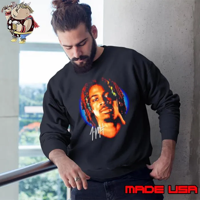 Ja Morant Memphis Grizzlies NBA basketball signature big face shirt