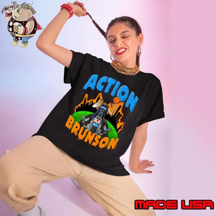 Jalen Brunson New York Knicks Basketball s Ladies tee