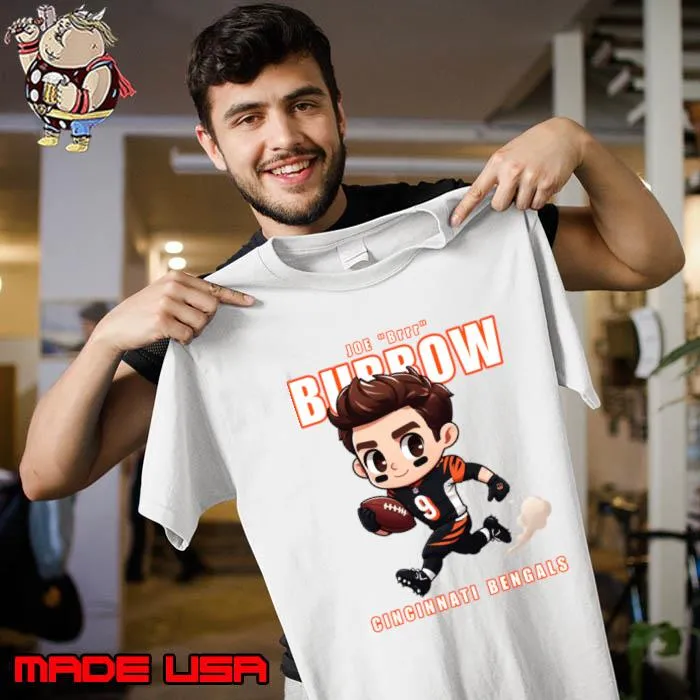 Joe Brrr Run Burrow Cincinati Bengals T-Shirt Unisex