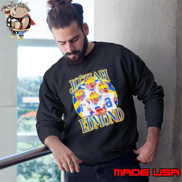 Jo’Ziah Edmond Michigan Wolverines football vintage s Sweatshirt
