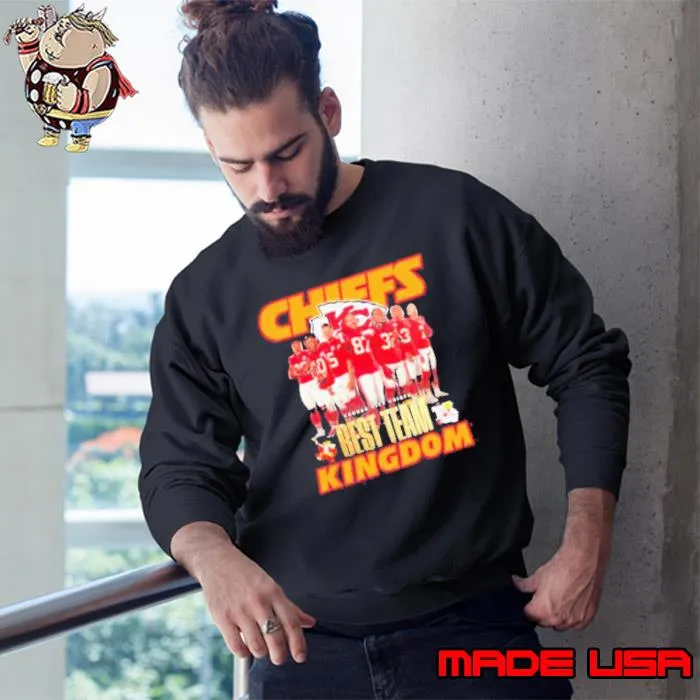 Kansas City Chiefs Football Team Players Best Team Kingdom Shirt Sweatshirt
