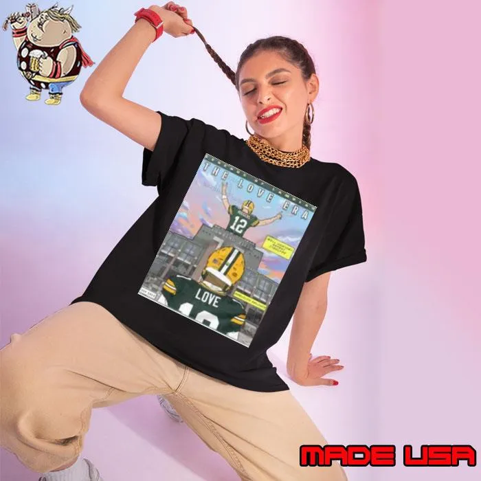 Legennds of lambeau the love era comic shirt