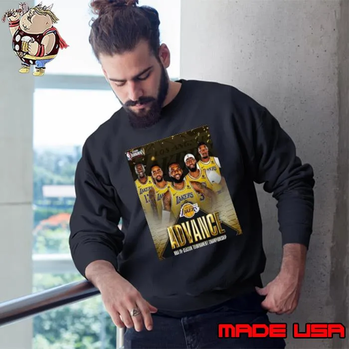 Los Angeles Lakers Advanced Nba In season Tournament Championship s Sweatshirt