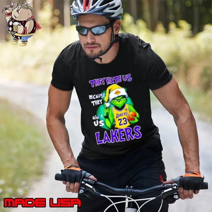Los Angeles Lakers Grinch LeBron James they hate us because they ain’t us s Unisex