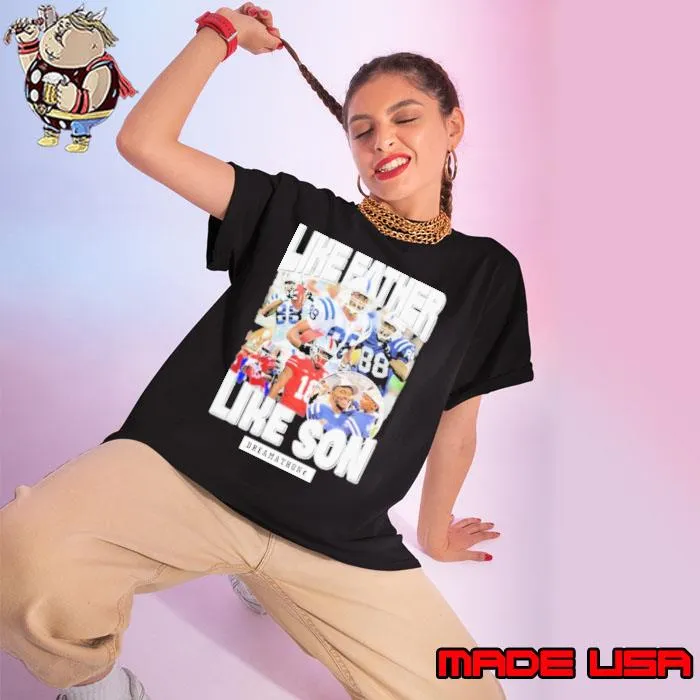 Marvin Harrison Jr Biletnikoff Like Father Like Son Dreamathon s Ladies tee