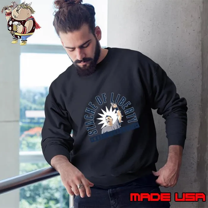 Matt Carpenter 'Stache Of Liberty American professional baseball infielder for the San Diego Padres T-Shirt Sweatshirt