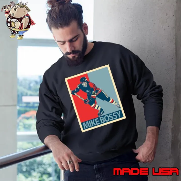Mike Bossy Hockey Player s Sweatshirt